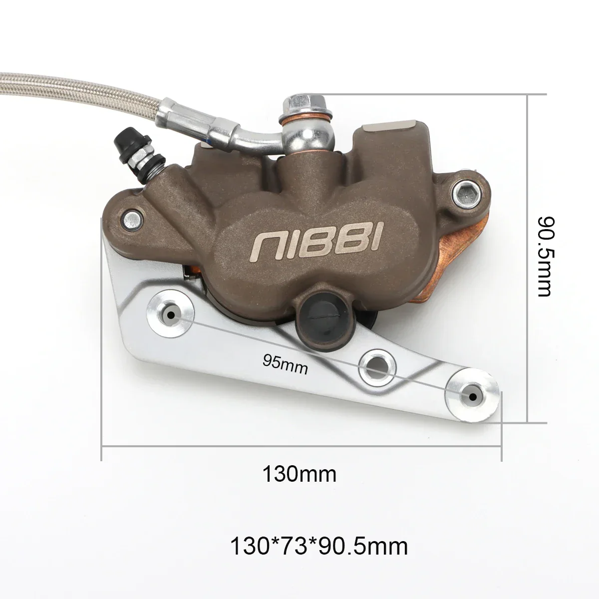 NIBBI Motorcycle Front Brake Pump Assembly Master Cylinder Caliper Set For KTM 250 450 SX-F 350 500 EXC-F Motocross ModifiedPart - Image 4