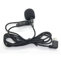 Type-C Lavalier Microphone Live Broadcast Recording Lapel Microphone for SJCAM SJ10 SJ9 SJ8 Plus/Pro/Air