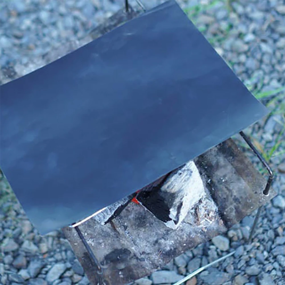 مجموعة حصيرة الشواية سميكة غير عصا شواء شواء بطانة PTFE لوحة الشواء الطبخ شواء ورقة للشواية الكهربائية الغاز الفحم شواء #3