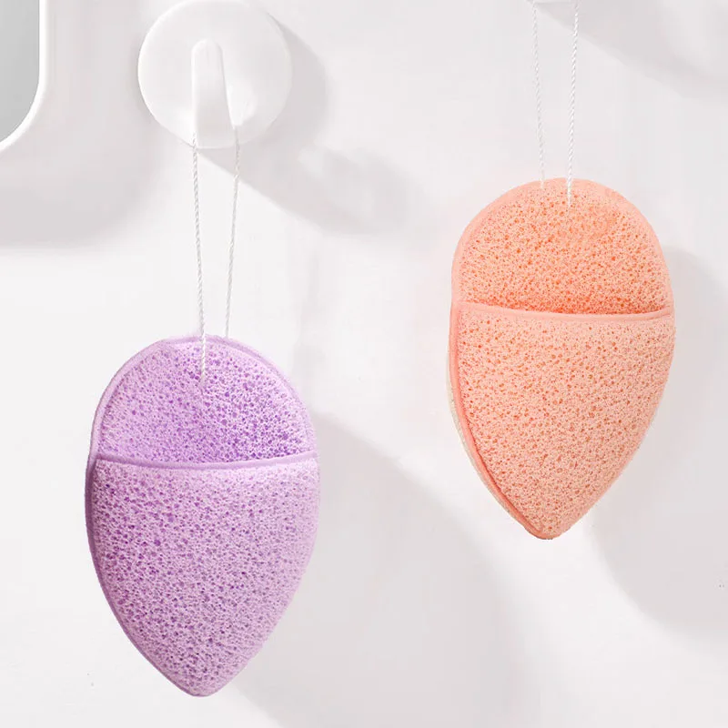 4/8/16pcs Facial Wash Puff Glove Style Face Care Puff Washing Cleaning Make Up Sponge Cosmetic Puffs Makeup Remover Tools