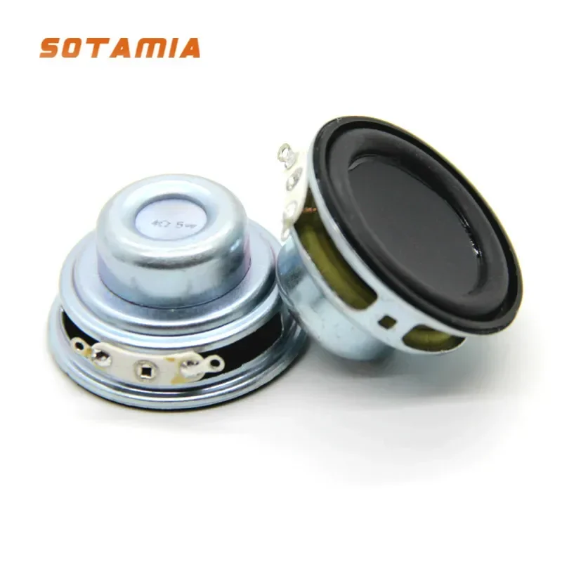 Sotamia 2pcs 1,5 Zoll Mini-Voll bereichs lautsprecher 40mm 4 Ohm 5W Hifi-Lautsprecher Heimkino Multimedia-Musik Bluetooth-Lautsprecher