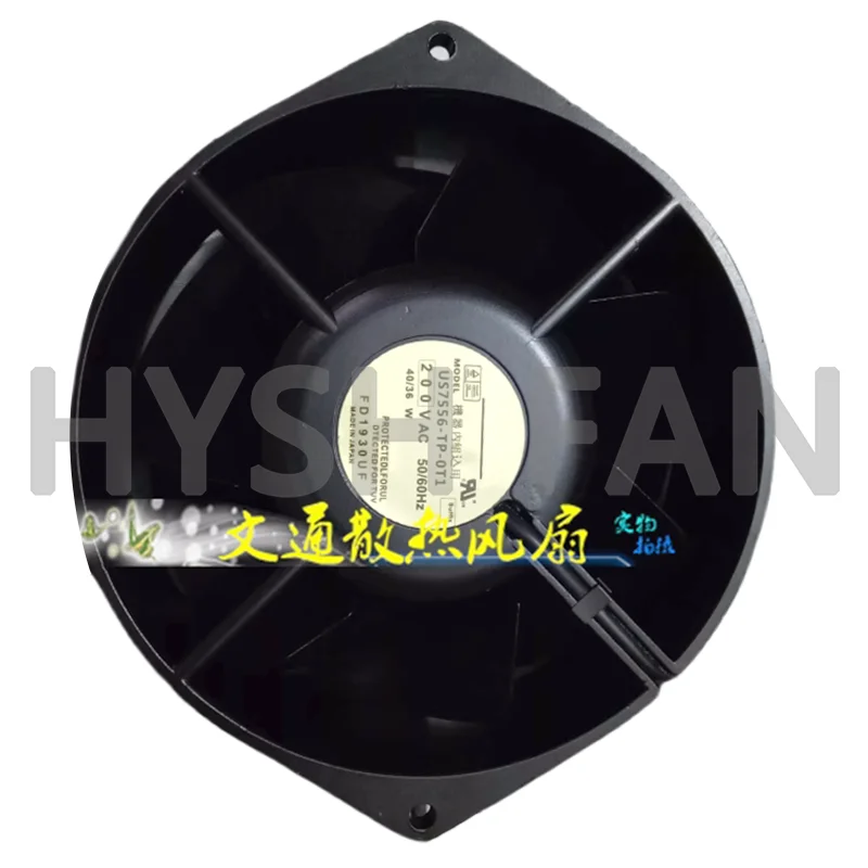 US7556-TP-0T1 OT1 200V 40/36W Metal Iron Blade High Temperature Fan 17255