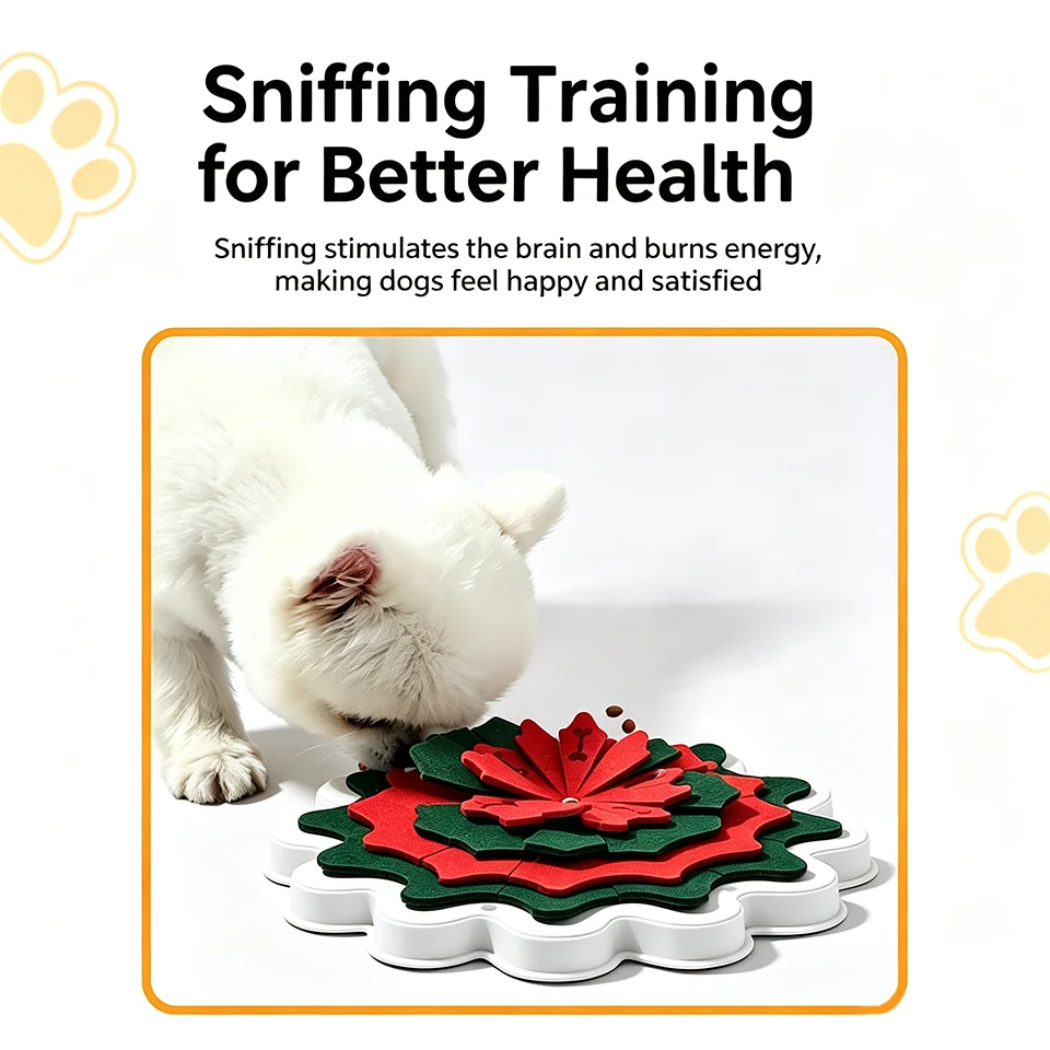 Felt Snuffle Mat Dog Puzzle To - Dog Puzzle Feeder Toy review and price