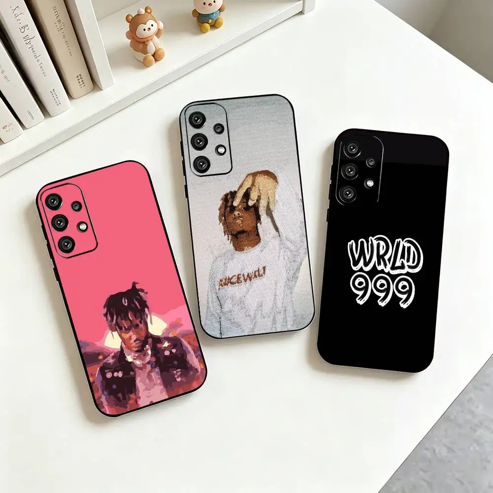 Rapper 999 J-Juice W-WRLD  Phone Case For Samsung S25,S24,S21,S22,S23,S30,Ultra,S20,Plus,Fe,Soft Silicone Black Cover