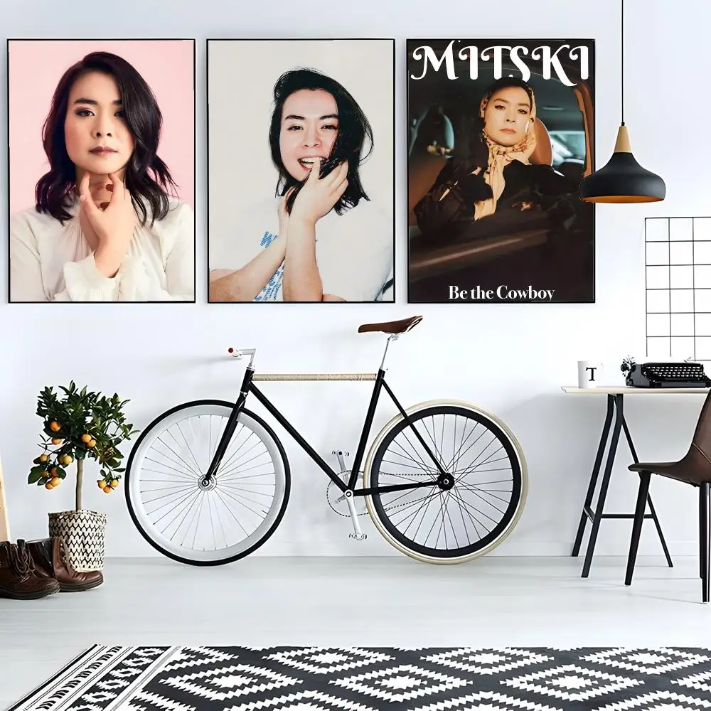 Musician Indie Mitski Poster Modern Living Room Artwork & Beautiful Home Decor Style
