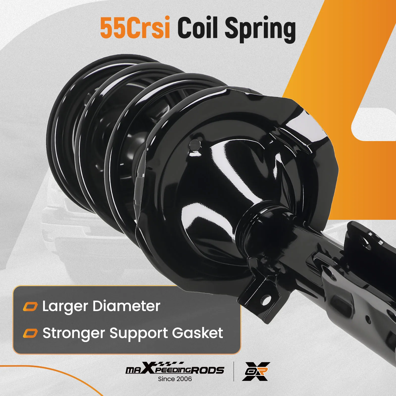 4X Suspension Rear Front Struts Assembly for Mitsubishi Lancer 2008-2017 172355