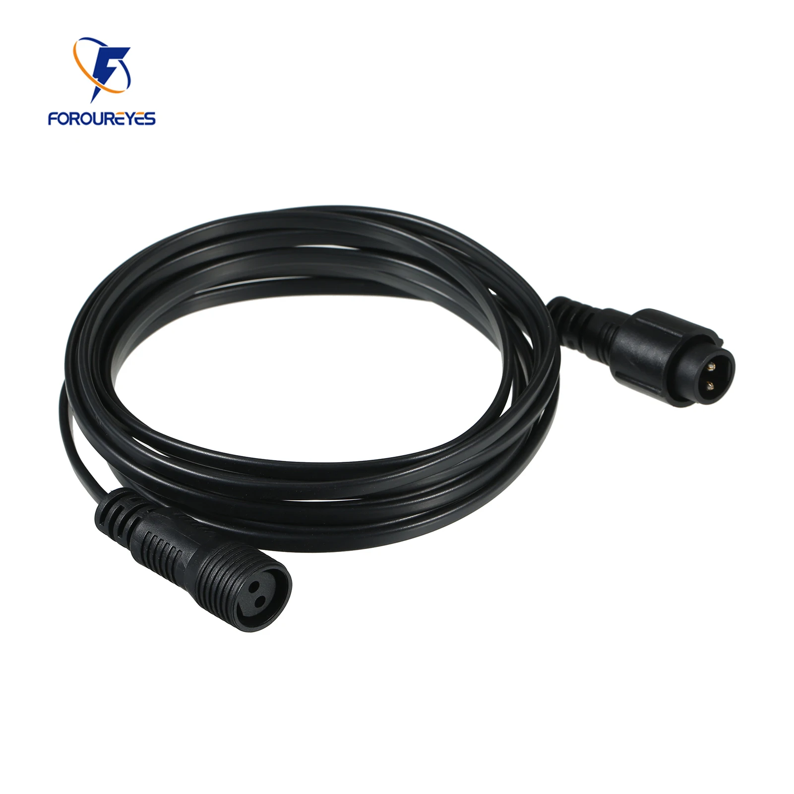 2m Extension Cable For S14 Outdoor String Lights With 2pin 2*0.75mm Square Wire for Garland Wedding Christmas party light