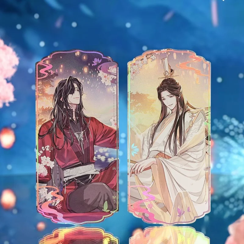 

100%Genuine Heaven Official'S Bless Anime Peripheral Badge Pendant Acrylic Ornament Collection Ticket Photo Card Color Paper