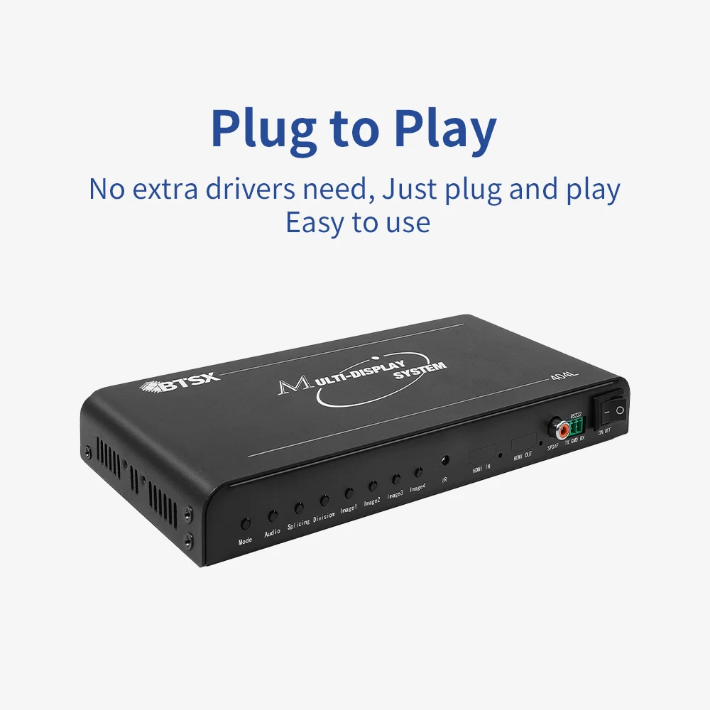 Newly Upgraded LCD LED Display Controller Supports Matrix, Splicing, Multiple View Splitter Video Wall Processor