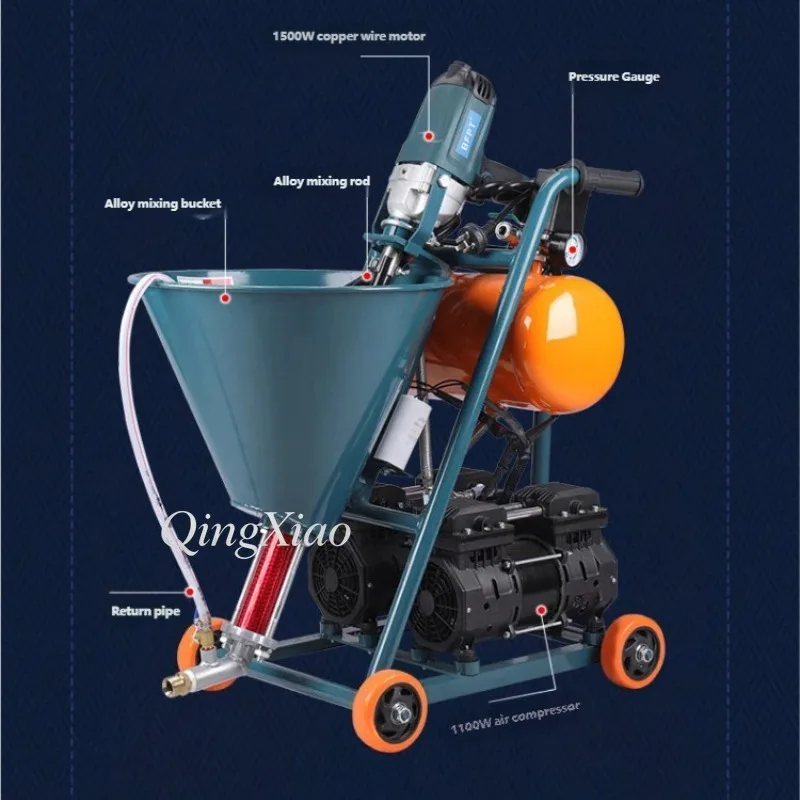 Multifunctional Water Curing Spraying Machine Industrial Construction Gear  Wall Roof Building Leak Repair Cement Grouting Work
