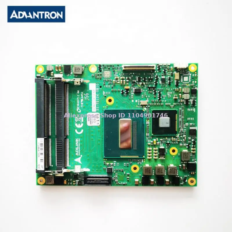 For ADLINK 51-72124-0B10 ASH-HL-i3-4100E/AG8 91-72124-612E Industrial Motherboard Main Board Mainboard Original Stock