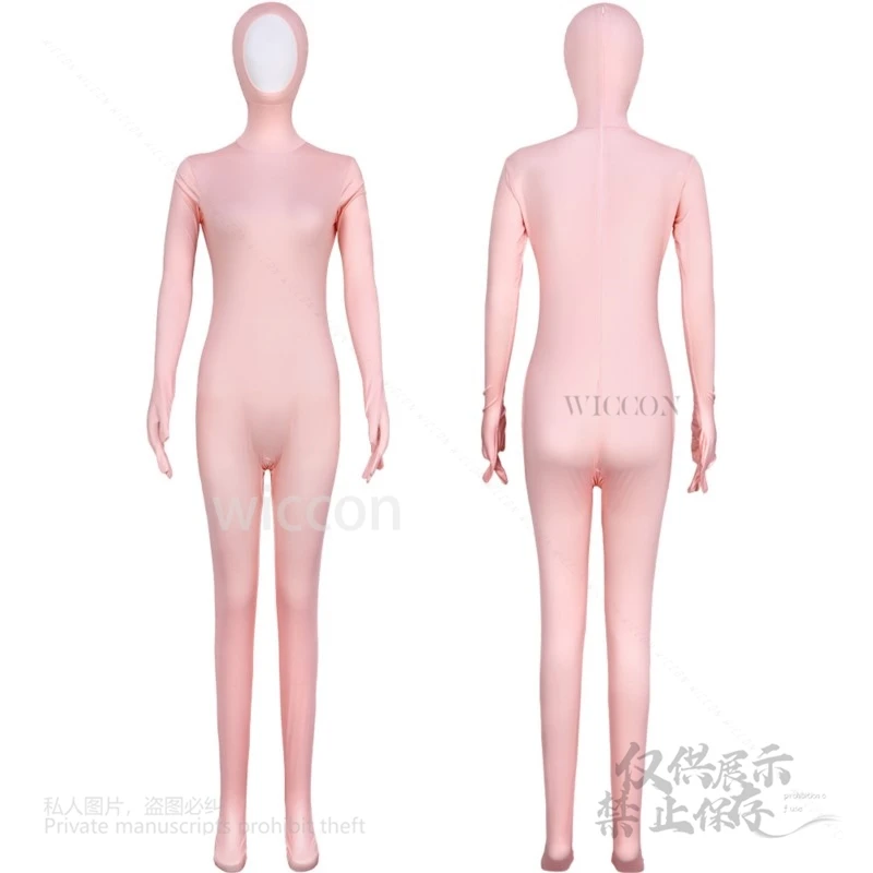 Zentai Solid Color Dance Dress Unisex Full Bodysuit Cosplay Costume Halloween Carnival Party Women Men Kawaii Soft Outfits Cute