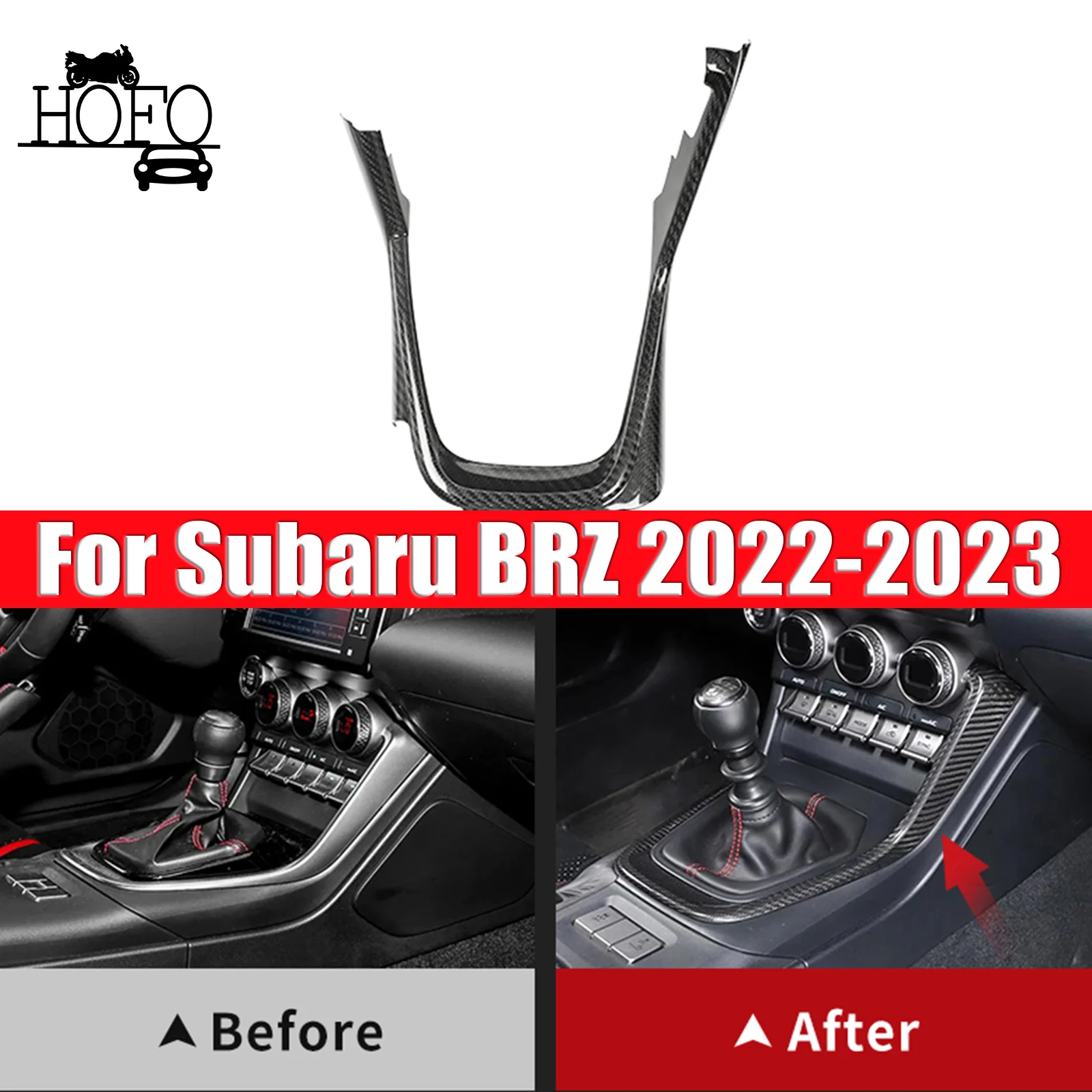 

1PC Center Gear Shift Bezel Trim Frame For Subaru BRZ 2022-2023