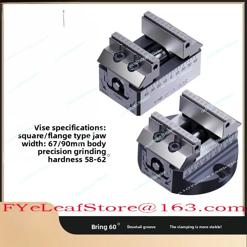 CNC Clamp Self Centering Vise Bench Hydraulic Soft Jaw Machine Vice Grip Milling Drill Press Precision Machinery Accessories