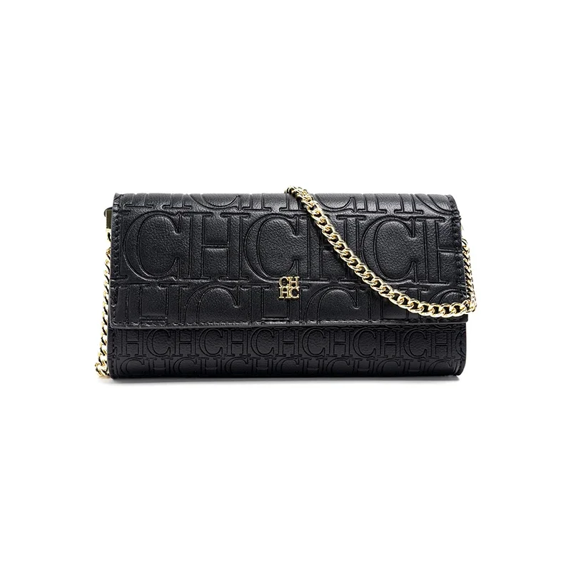 

Сумка CH Light Luxury с монограммой, лоскутная, с цепочкой, с несколькими отделениями, практичная, на плечо и через плечо, женская