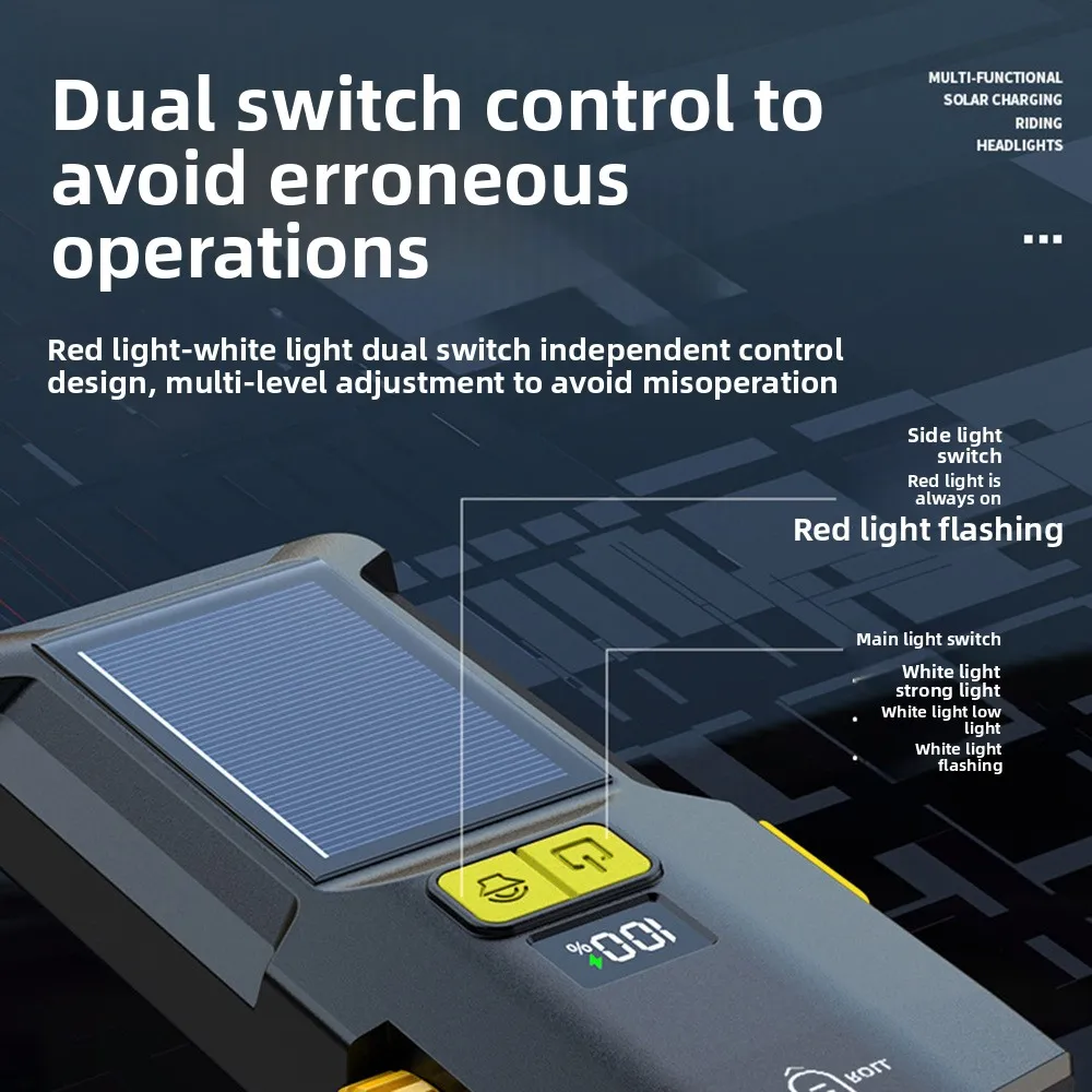 T6 LED USB 충전식 자전거 라이트 - 사이클링 액세서리용 하이빔 전면 헤드라이트 토치