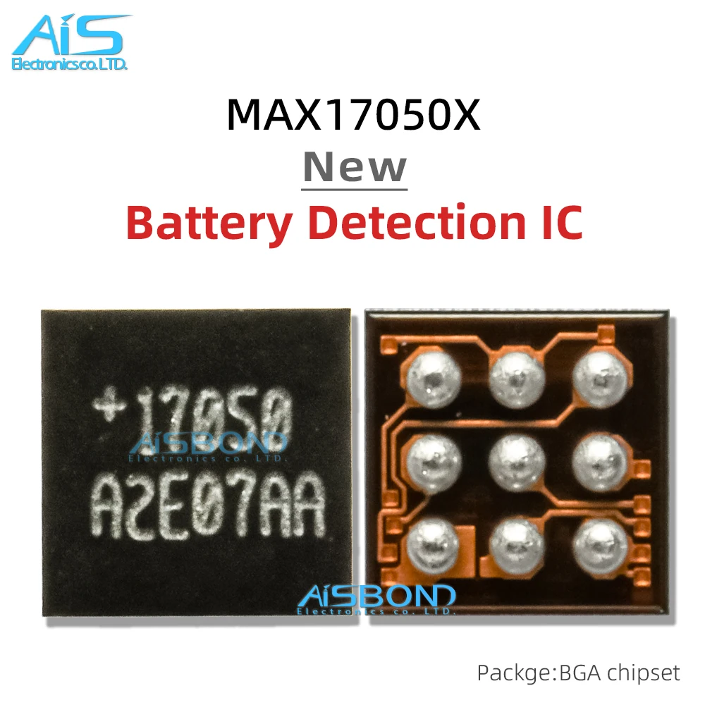 2-20Pcs/Lot New +17050 MAX17050 17050 MAX17050X+T10 bga-9 Chip