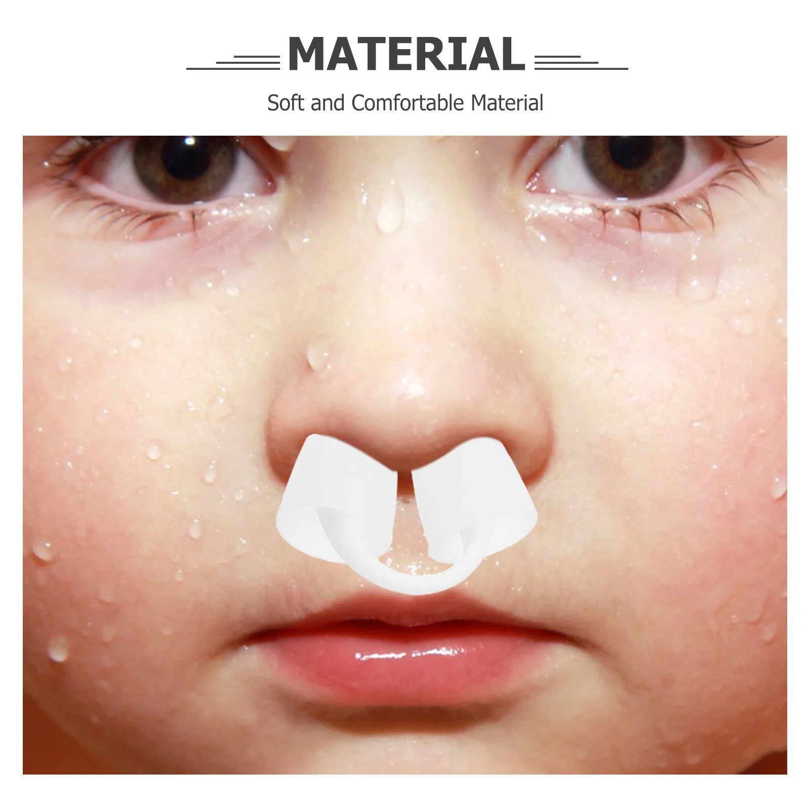 Waterdichte siliconen neusclips voor kinderen Ergonomische zwemplug voor comfort Veiligheid in zwembaden Oceanen Gemakkelijk schoon te maken Herbruikbaar gebruik