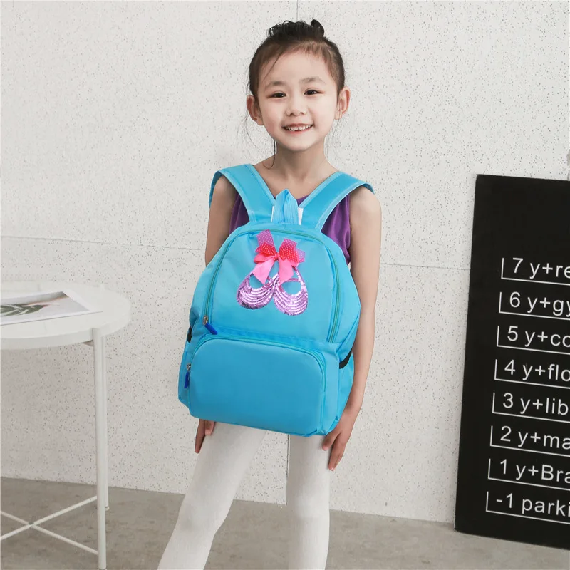 Kids Girls School Bag Fitness Accessories  For Gym Dance Training Big Handbags Weekend Sports Travel Bolsas Children\'s Backpack