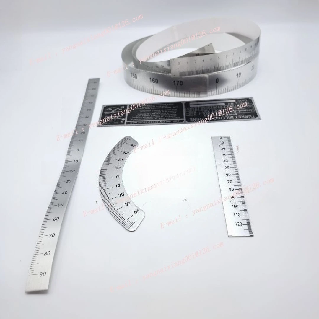 High-Quality Turret Milling Machine Accessories Scale Ruler C3 C15 A38 B159 C141 Angle Ruler Speed Plate New