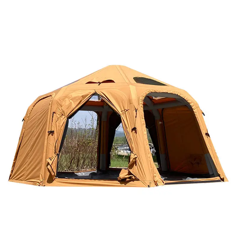 

Wholesale Inflatable Camping Tent Large Room ,Factory Price Large Family Cabin Tent 6-8 Person Spacious, Waterproof