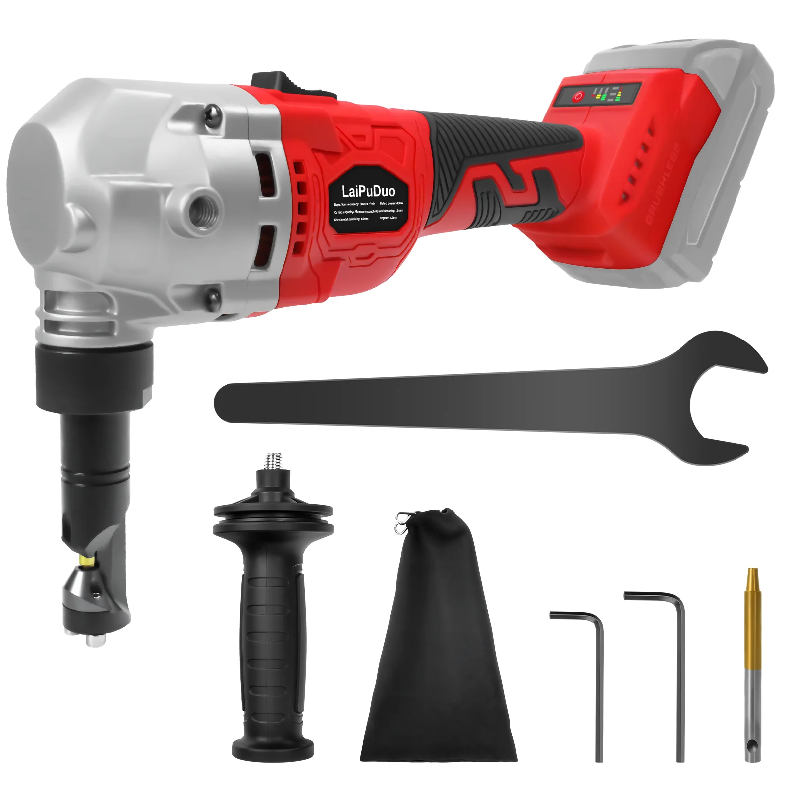 

Беспроводной электрический ножницы-кусачки по металлу 30000 об/мин, бесщеточный, с 3 регулируемыми скоростями, для аккумулятора Milwaukee 18В