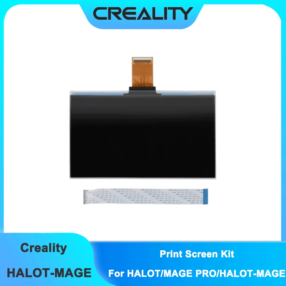 

Creality HALOT-MAGE / MAGE Pro 10.3 inch 8K Monochrome Original LCD Screen Replacement 3D Printer Part