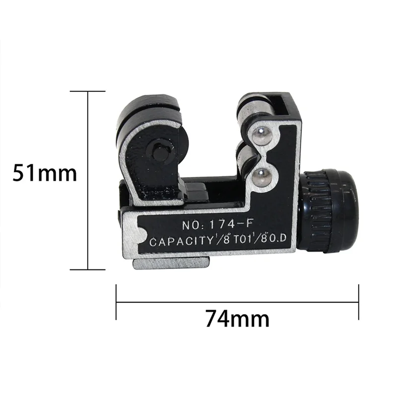 A76I-3-Piece Pemotong Pipa Tipe C Terlepas dari Pipa Tembaga Pipa Aluminium Pipa PVC Hitam