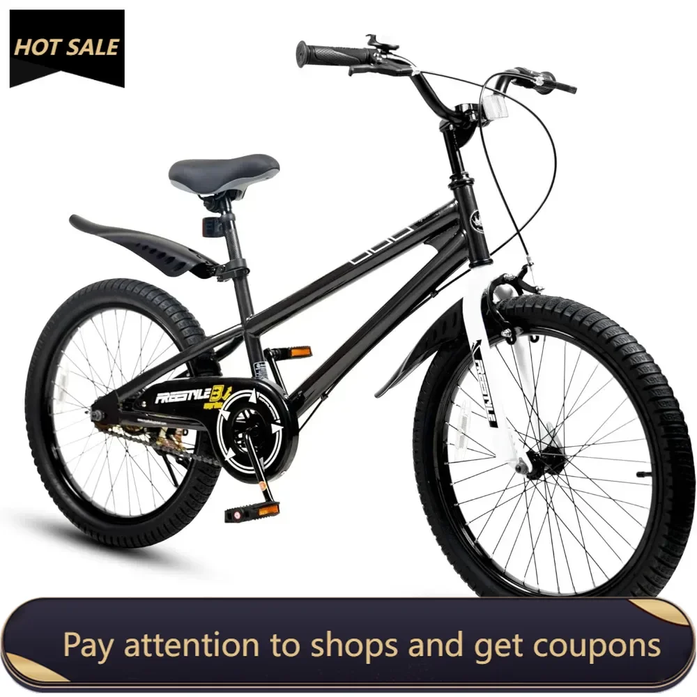 

Freestyle Kids Bike 2 Hand Brakes 12 14 16 18 20 Inch Children's Bicycle for Boys Girls Age 3-12 Years Freight free