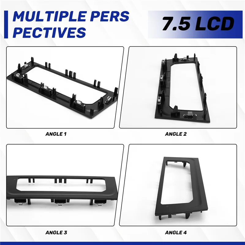 AY03-7.5 LCD تعمل باللمس لوحة تكييف الهواء إطار الزخرفية غطاء لوحة تكييف الهواء لشركة فولكس فاجن جولف 7