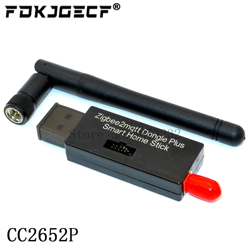 Wireless CC2652P CC2652 USB Dongle Zigbee Pack sniffer protocol analysis With Antenna