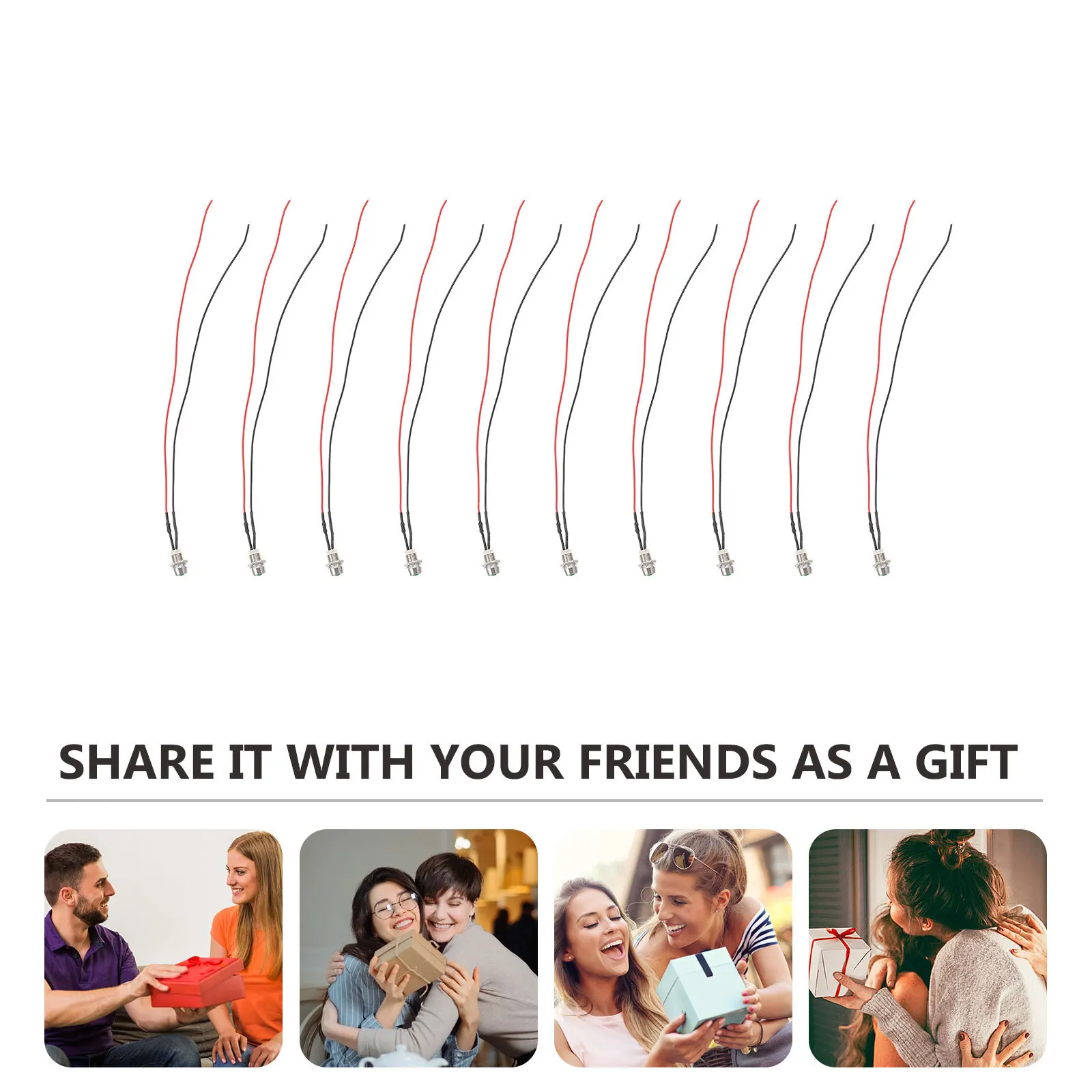 10 قطعة مصباح مؤشر إشارة LED سهل التركيب ضوء تحذير السيارة لمعدات شاحنة السفينة مصباح لوحة القيادة الاتجاه