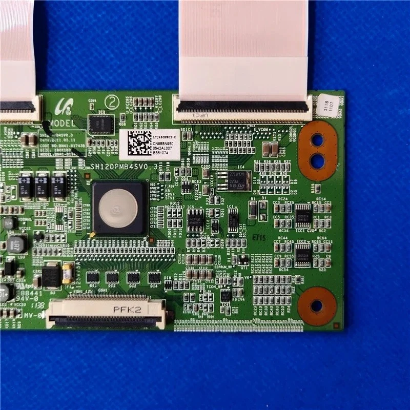 Genuine BN95-00542A SH120PMB4SV0.3 T-CON Logic Board is for UE46D6200TSXXN UN46D6450UFXZX UN46D6500VFXZA UN46D6900WFXZA TV Parts