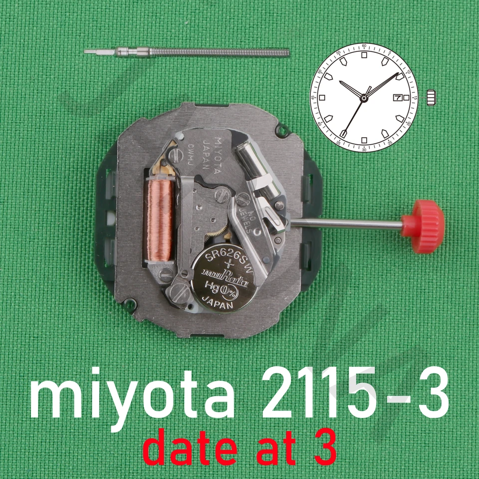 カスタム品　ダイバーズウォッチ　ミヨタ　2115 カスタム品 ダイバーズ風ウォッチ クォーツ ドーム型風防 - メルカリ