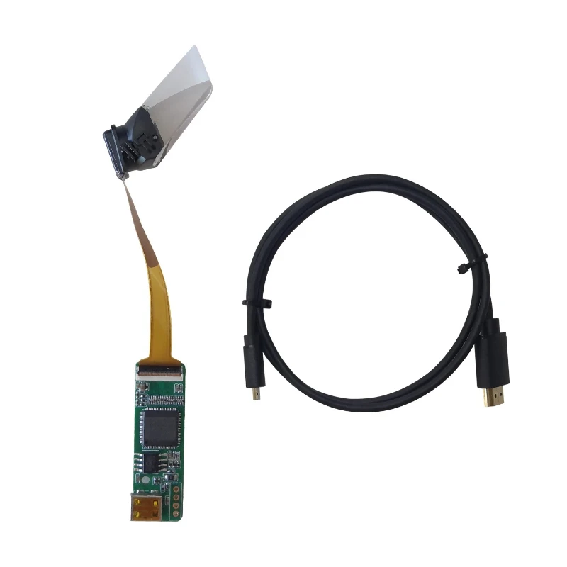 0.23 Inch OLED Microdisplay 640X400 Micro Color AR Display Modules With HDMI Board and Prism Magnifying Lens