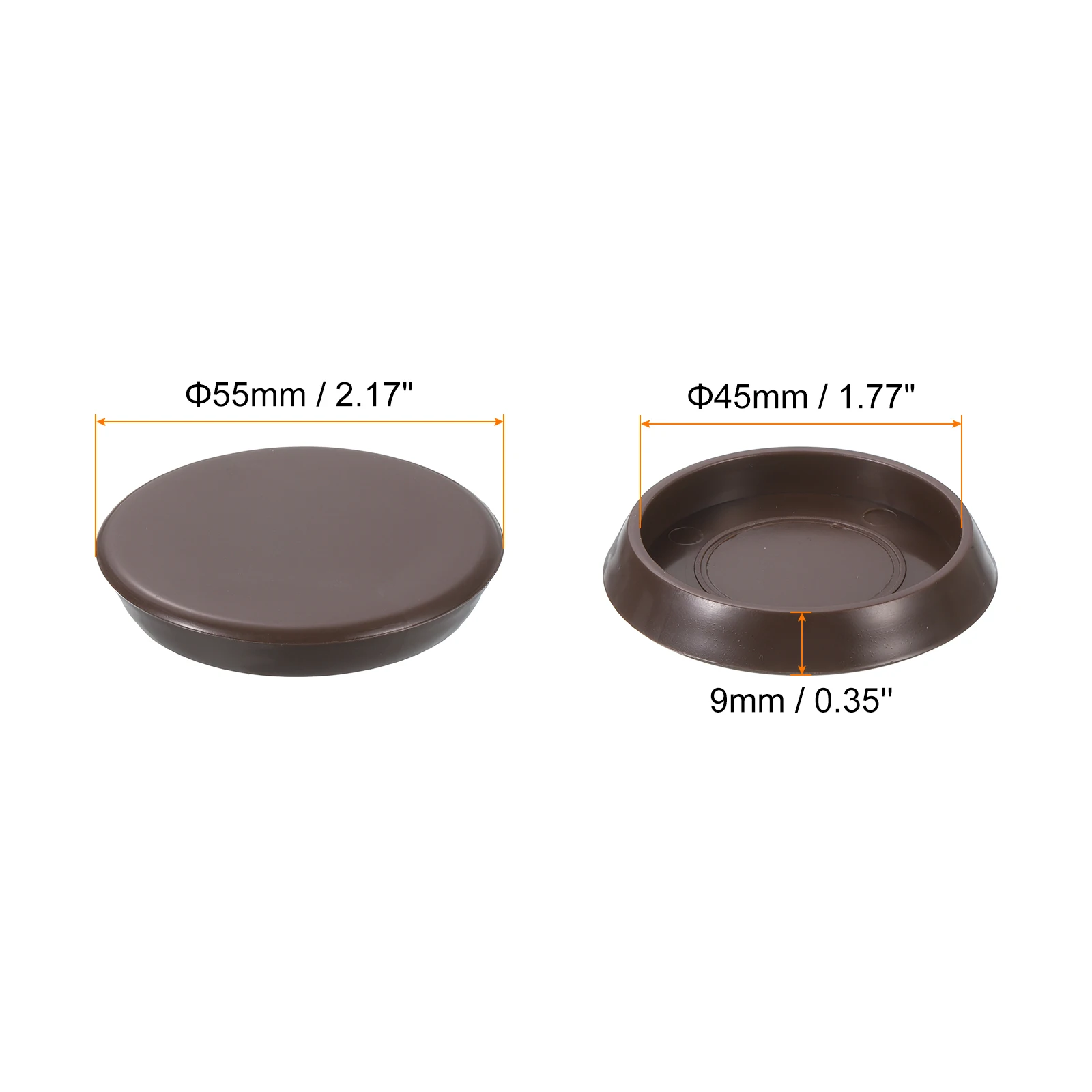 uxcell 8 Pcs 1-3/4