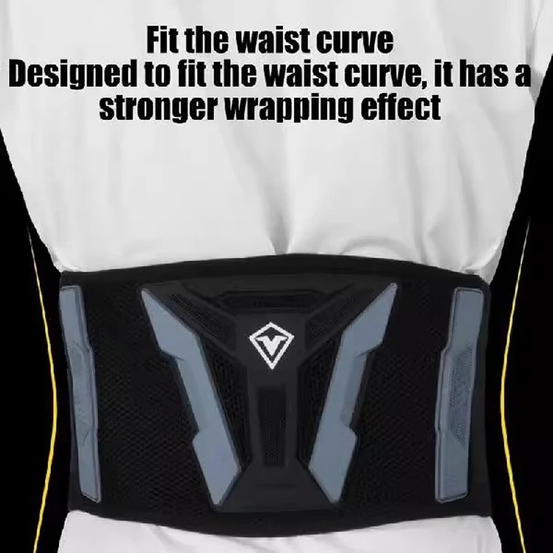 Motorcycle Waist Protector Equipment Breathable Dirt Bike Brace Off-Road Riding Kidney Support Belt Safety Cycling Accessories