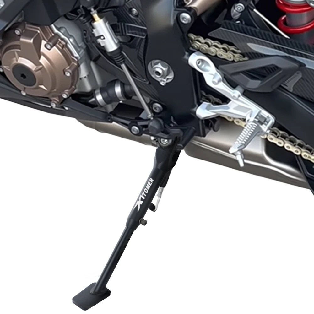 

Fit For BMW M1000RR S1000RR M1000R S1000R 2021-2026 Motorcycle Adjustable Kickstand Sidestand Holder Parking Rack Support Foot