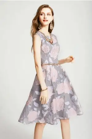 Elegante cinza rosa mãe da noiva vestidos com zíper o pescoço sem mangas uma linha formal casamento da noiva banquete de formatura vestidos de festa 2022