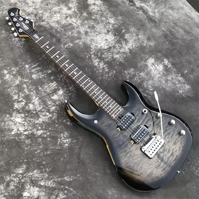 Elektrische gitaar in JP-stijl met een geselecteerde lindehouten body en BK Double Coil-pickups. Geschikt voor prestaties en beginners