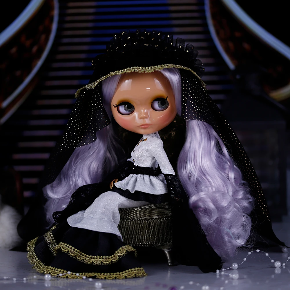 

ICY DBS Blyth Doll 1/6 BJD Toy Joint Body Tan Skin Tone Doll 30 см глянцевая игрушка в подарок для лица