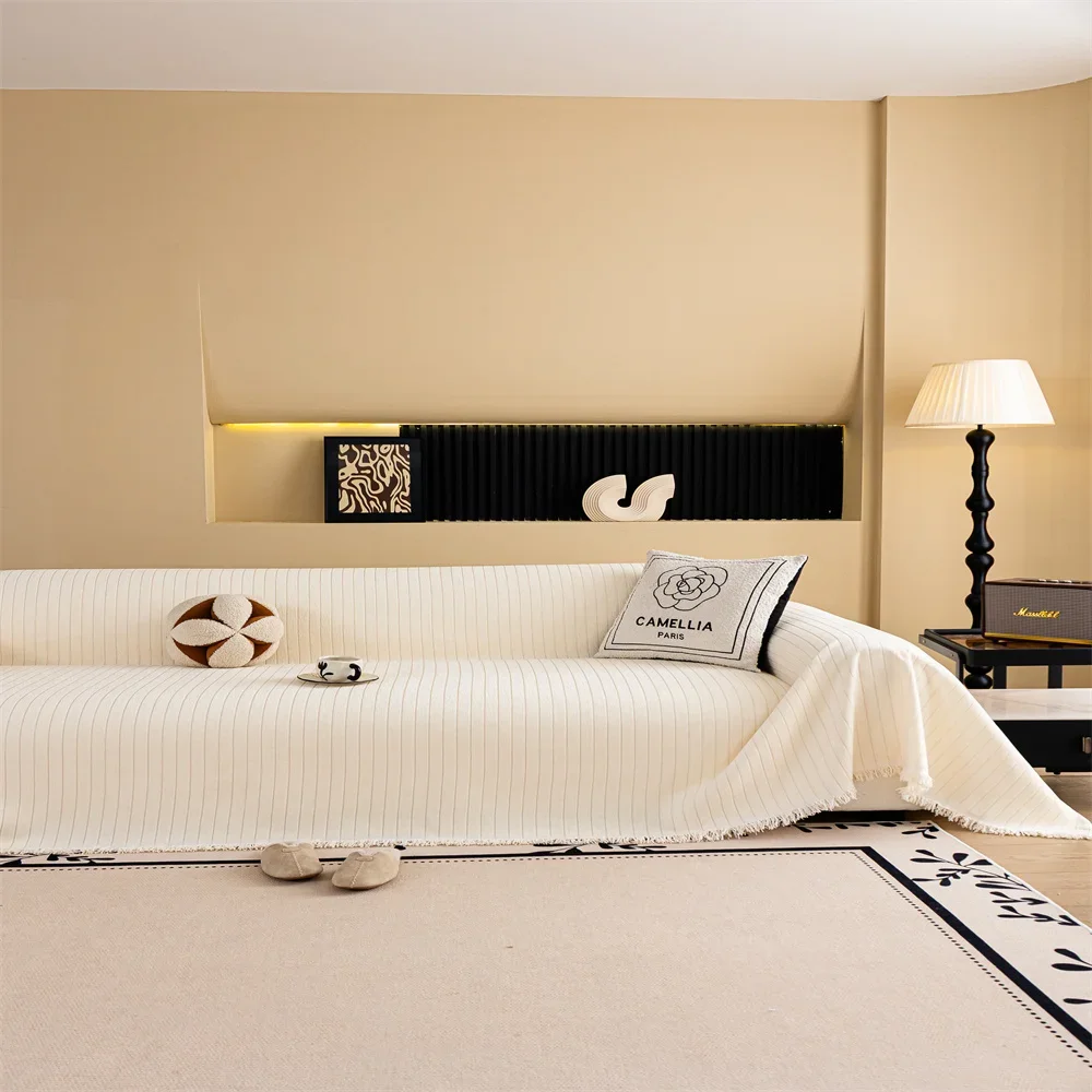 Autumn and Winter New Cream Wind Sofa Cover Cloth Towel Chenille Non-slip Waterproof Sofa Cushion Anti-cat Scratch a Sofa Towel