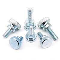 1/2/5pcs M3 M4 M5 M6 M8 M10 DIN464 GB834 Knurl High Step Head Hand Tighten Thumb Screw Bolt Curtain Wall Glass Adjust Thumbscrew