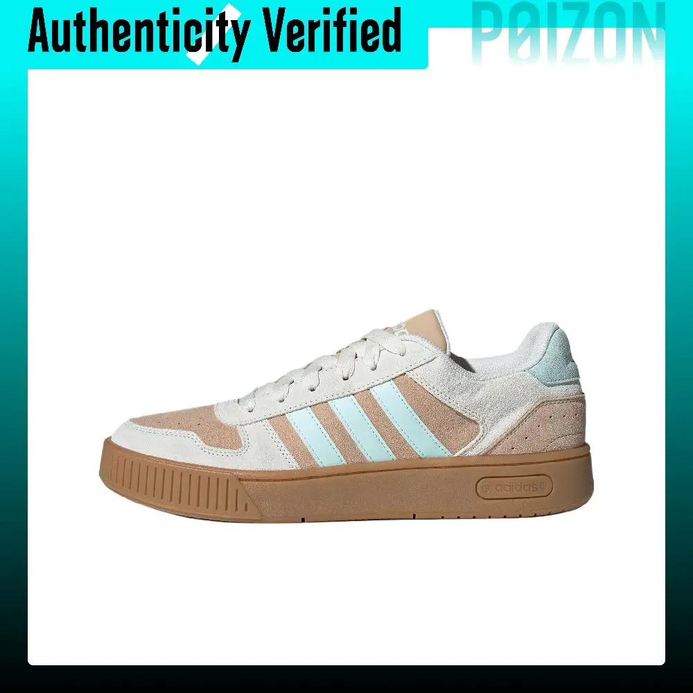 Adidas D PAD Slip Resistant Abrasion Resistant Low top Skateboard Shoes Unisex Brown KI5947