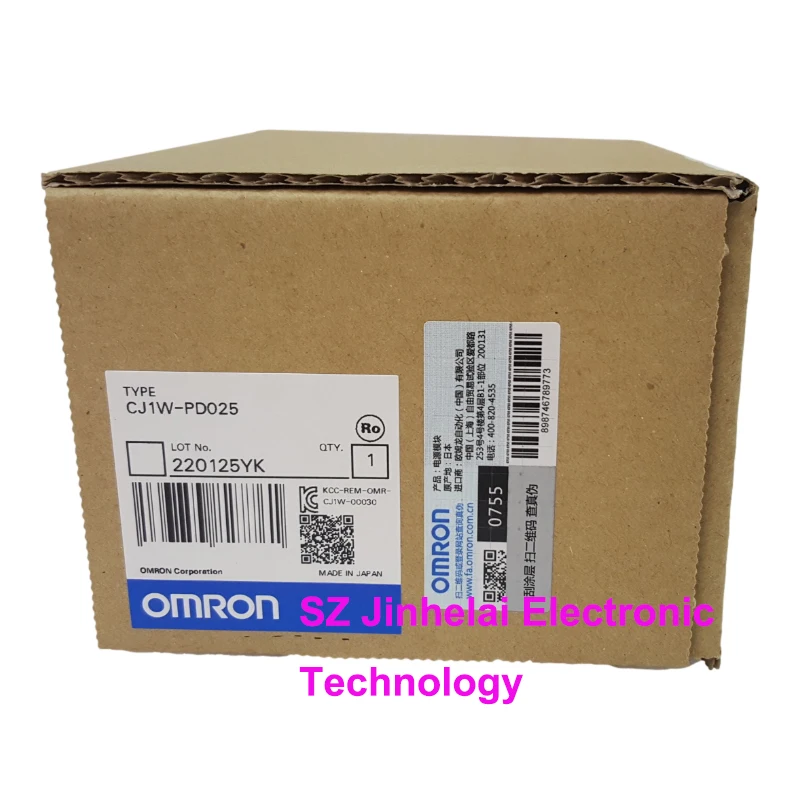Omron CJ1W-PD025 24VDC 25W New and Original Power Supply