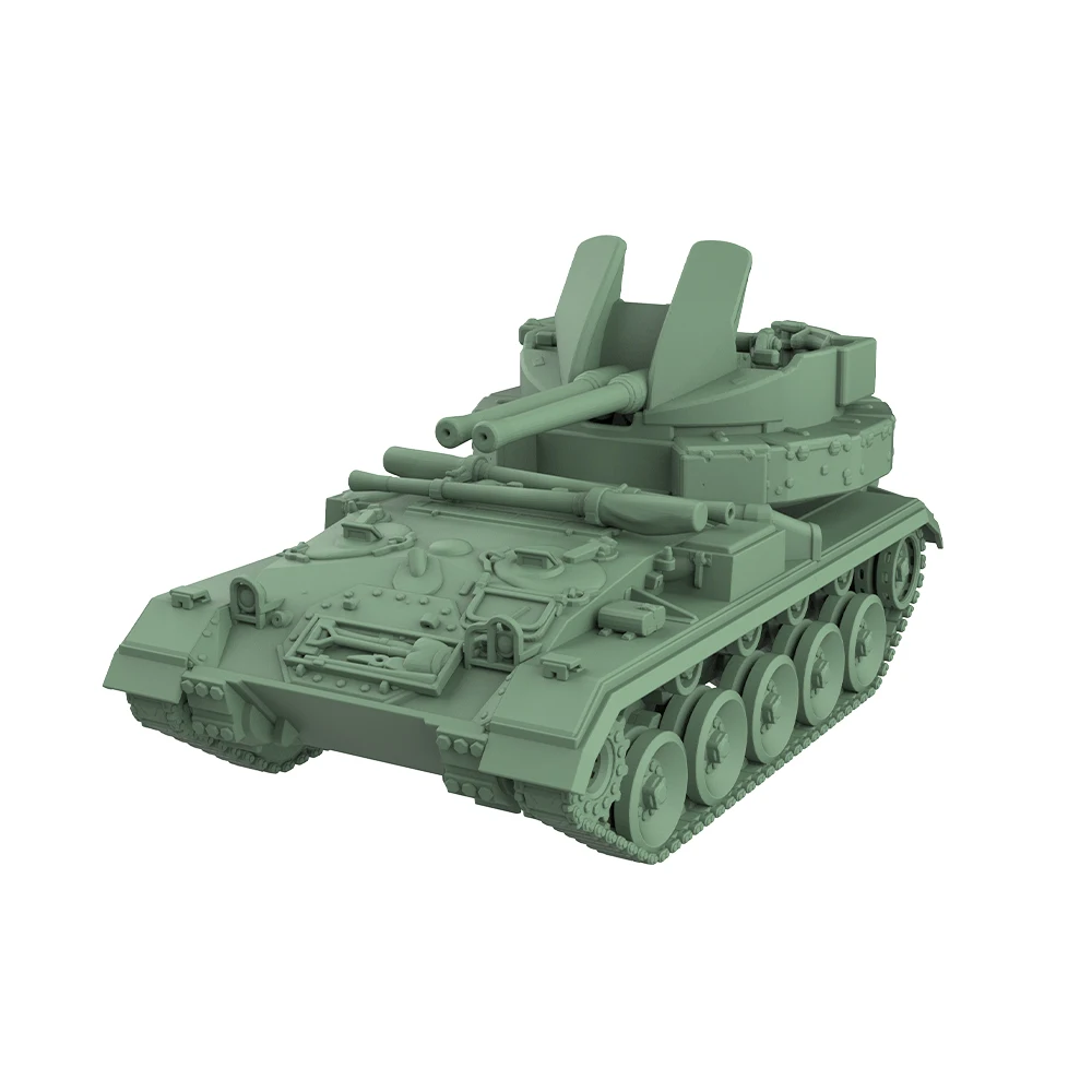 SSMODEL SS517 1/200 1/350 1/700 US Twin Gun Motor Vervoer M19A1 SPAA Miniatuur Statisch Model Militaire Oorlog Games