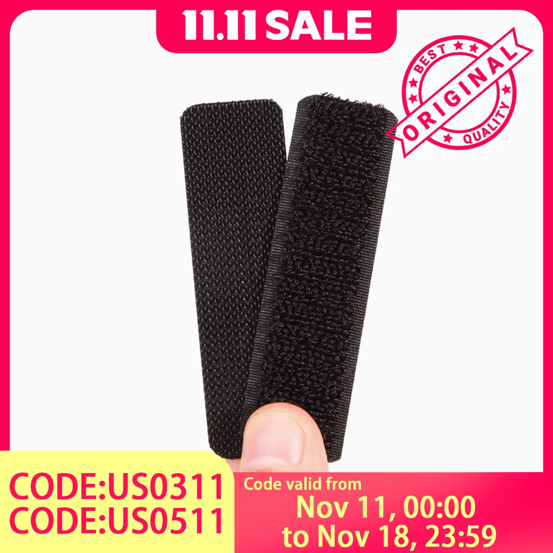 50 pcs,Nylon Double-Sided Tape – Hook-and-Loop, Enhanced Adhesion, Durable, for Sofa Pads, Car Anti-Slip Stickers