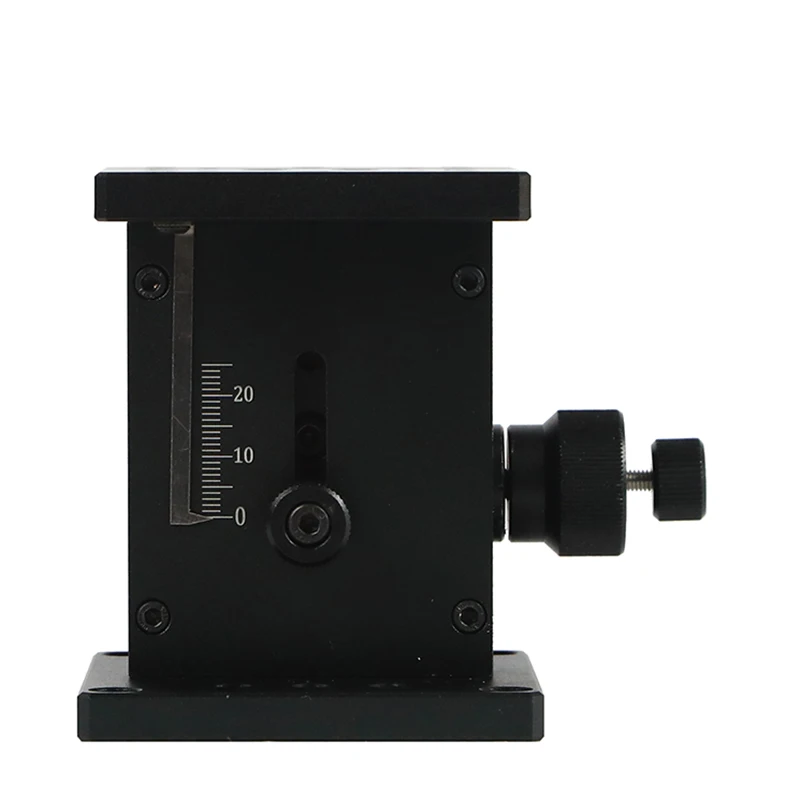 PT-SD403 Z-as Manual Lab Jack, Lift, Optische Sliding Lift, 25mm Reizen lineaire tafel, nauwkeurige Handmatige Lift,