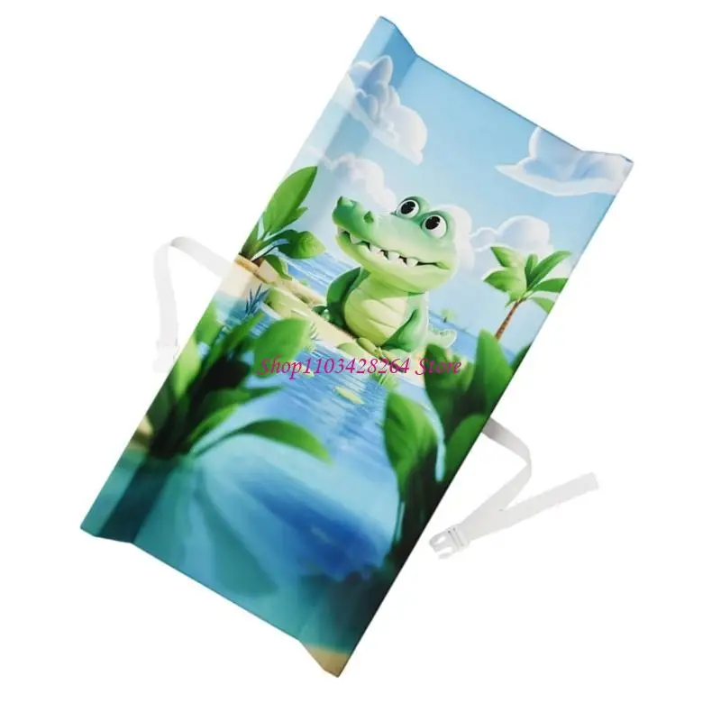  Diaper Changing Mat Pad Waterproof And Simple Setups Cartoon Animal Pattern