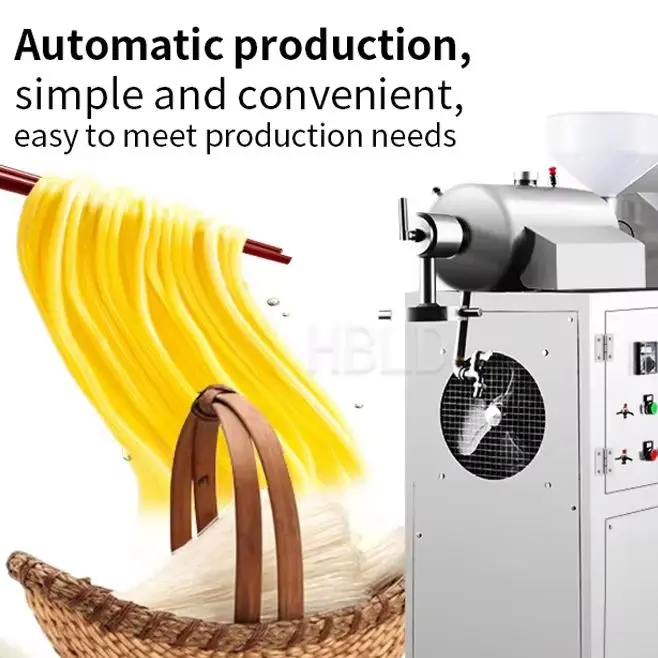 Commercial Fully Automatic Vermicelli Making Machine Vertical Dragon Mouth Vermicelli Extruder for Business Use
